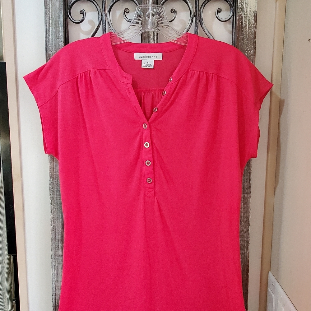 Liz Claiborne Knit Top Size Small